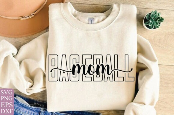 Baseball Mom Svg Png, Cute: A Versatile Graphics Asset for T-Shirt Designs