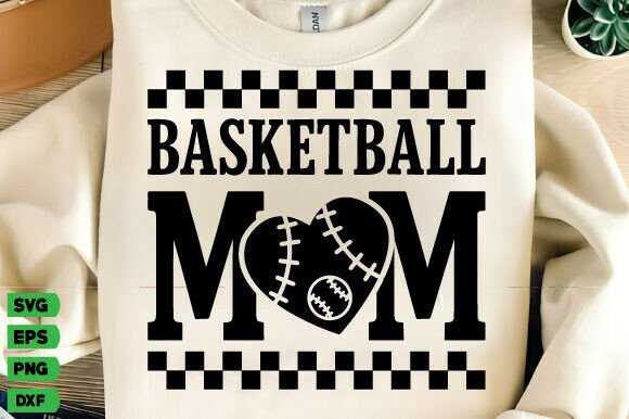 Basketball Mom SVG PNG: A Versatile Graphics Asset for T-Shirt Designs and Branding