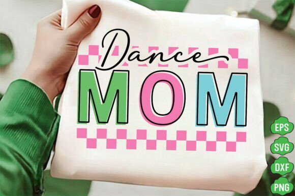 Coquette Bow Dance Mom PNG/Dance Mom SVG for T-Shirt Designs and Branding