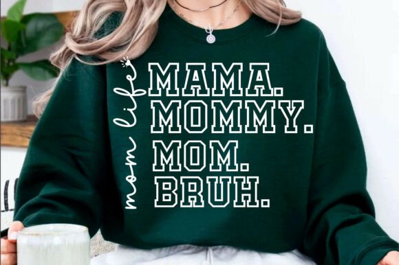 Funny Mom SVG Design: A Versatile Graphic for T-Shirt Creations