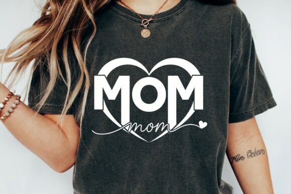 Mom Heart SVG: A Versatile Graphic Design Asset for Local Business Branding