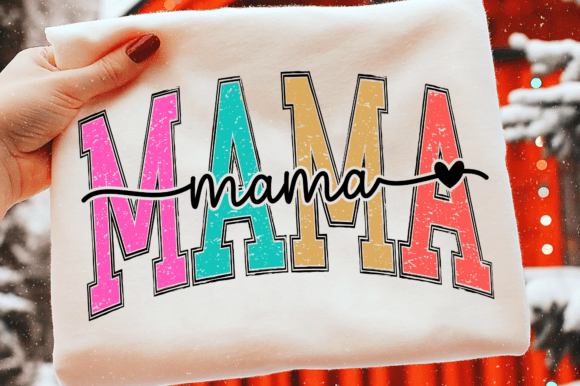 Retro Mama SVG – A Versatile Graphic for T-Shirt Designs and Handmade Creations