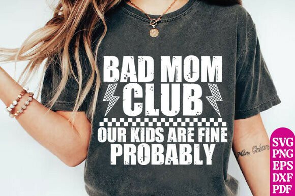 Sarcastic Mother’s Day SVG: A Bold Graphic Design Asset for T-Shirt Designs and More